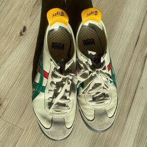 Classic Unisex Onitsuka Tiger MEXICO66 Birch Green Athletic Shoes Sneakers